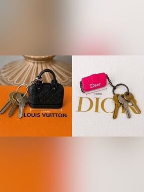 LV or Dior Fashion Keychain (pick one)